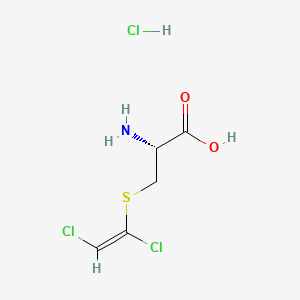 molecular formula C5H8Cl3NO2S B8209939 S-(1,2-Dichlorovinyl)-Cysteine (hydrochloride) 