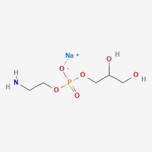 molecular formula C5H13NNaO6P B8209959 Glycerophosphorylethanolamine (sodium salt) 