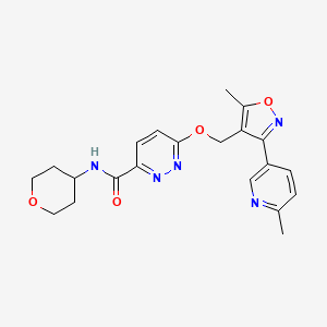 molecular formula C21H23N5O4 B8210057 Alogabat CAS No. 2230009-48-8