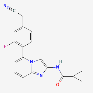 molecular formula C19H15FN4O B8210074 Jak-IN-14 