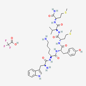 Wkymvm-NH2 (tfa)