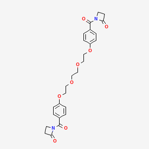 molecular formula C26H28N2O8 B8210131 AZD-CO-Ph-PEG4-Ph-CO-AZD 