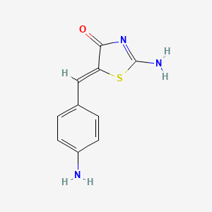 molecular formula C10H9N3OS B8210274 Pfm39, >=98% (hplc) 
