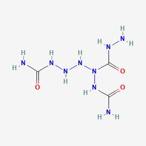 3-Amino-1-(carbamoylamino)-1-[2-(carbamoylamino)hydrazinyl]urea