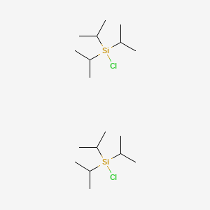 molecular formula C18H42Cl2Si2 B8210352 CID 163342057 