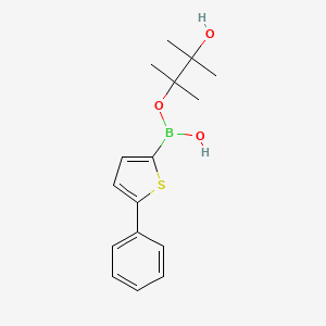 molecular formula C16H21BO3S B8210460 5-PhenylThiophene-2-BoronicAcid pinacol ester 