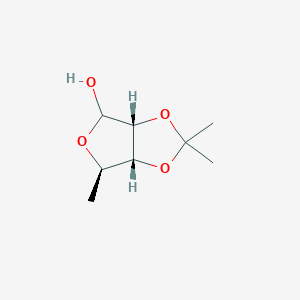 molecular formula C8H14O4 B8210489 5-Deoxy-2,3-o-isopropylidene-d-ribose 
