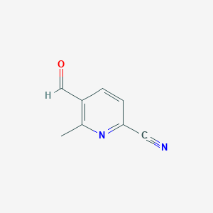 5-Formyl-6-methylpyridine-2-carbonitrile