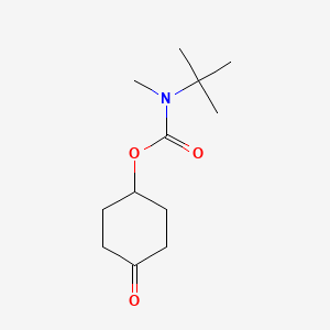(4-oxocyclohexyl) N-tert-butyl-N-methylcarbamate