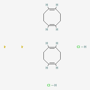 molecular formula C16H26Cl2Ir2 B8210638 Iridium chloro-1,5-cyclooctadiene 