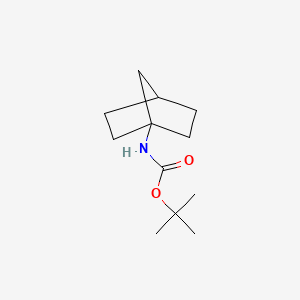 molecular formula C12H21NO2 B8210669 Tert-butyl bicyclo[2.2.1]heptan-1-ylcarbamate 