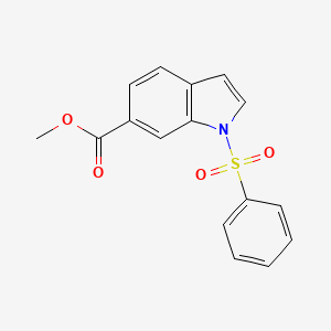 Methyl 1-(phenylsulfonyl)-1H-indole-6-carboxylate