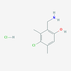 2-(Aminomethyl)-4-chloro-3,5-dimethylphenol hydrochloride