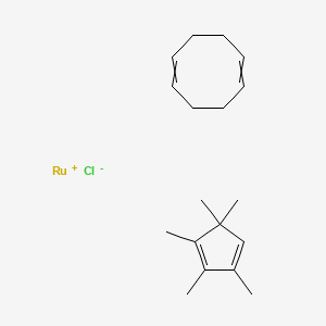 molecular formula C18H28ClRu B8210703 CID 78076194 