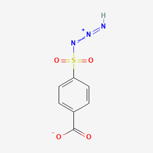 4-(Iminoazaniumylideneamino)sulfonylbenzoate