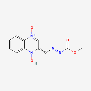 molecular formula C11H10N4O4 B8210819 CID 2553 