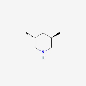 molecular formula C7H15N B8211015 (3R,5R)-3,5-dimethylpiperidine 