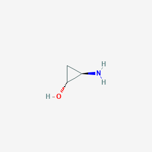 molecular formula C3H7NO B8211029 Trans-2-aminocyclopropan-1-ol 