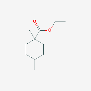 molecular formula C11H20O2 B8211041 Ethyl 1,4-dimethylcyclohexane-1-carboxylate 