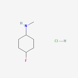 molecular formula C7H15ClFN B8211064 (4-Fluoro-cyclohexyl)-methyl-amine HCl 