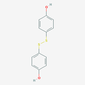 molecular formula C12H10O2S2 B082112 Bis(4-hydroxyphenyl)disulfide CAS No. 15015-57-3