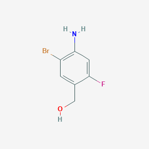(4-Amino-5-bromo-2-fluorophenyl)methanol