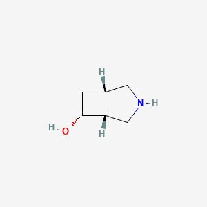 molecular formula C6H11NO B8211279 (1S,5R,6R)-3-azabicyclo[3.2.0]heptan-6-ol 