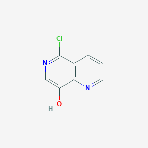 molecular formula C8H5ClN2O B8211298 5-Chloro-1,6-naphthyridin-8-ol 