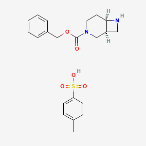 benzyl (1S,6R)-3,7-diazabicyclo[4.2.0]octane-3-carboxylate;4-methylbenzenesulfonic acid
