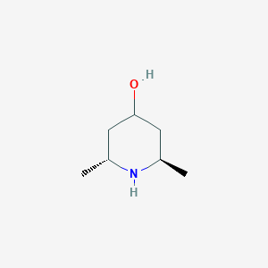molecular formula C7H15NO B8211382 (2R,6R)-2,6-dimethylpiperidin-4-ol 