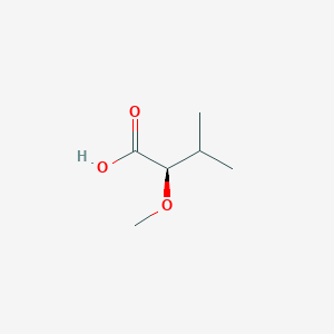 molecular formula C6H12O3 B8211460 (R)-2-Methoxy-3-methylbutanoic acid 