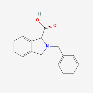 molecular formula C16H15NO2 B8211634 2-Benzyl-1,3-dihydroisoindole-1-carboxylic acid 