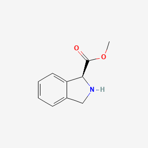 (1S)-1,3-Dihydro-2H-isoindole-1-carboxylic acid methyl ester
