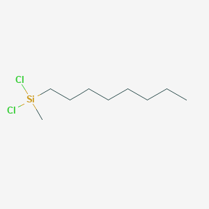 molecular formula C9H20Cl2Si B082117 Silane, dichloromethyloctyl- CAS No. 14799-93-0