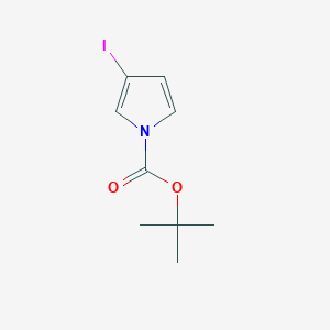 molecular formula C9H12INO2 B8211729 N-boc-4-碘吡咯 