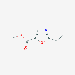 molecular formula C7H9NO3 B8211740 Methyl 2-ethyloxazole-5-carboxylate 