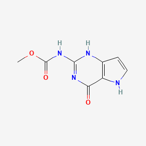 molecular formula C8H8N4O3 B8211780 CID 117811876 