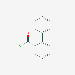 molecular formula C13H9ClO B082120 [1,1'-联苯]-2-羰基氯 CAS No. 14002-52-9