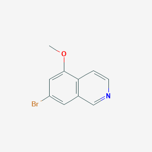 molecular formula C10H8BrNO B8212058 7-Bromo-5-methoxyisoquinoline 