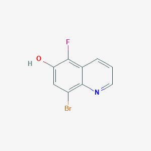 8-Bromo-5-fluoroquinolin-6-ol
