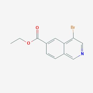 Ethyl 4-bromoisoquinoline-6-carboxylate