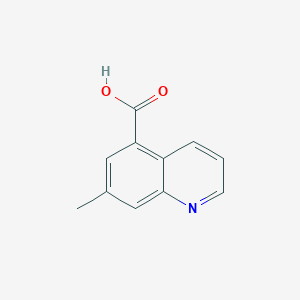 molecular formula C11H9NO2 B8212151 7-Methylquinoline-5-carboxylic acid 