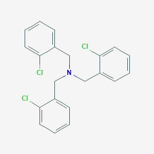 molecular formula C21H18Cl3N B8212456 Tris(2-chlorobenzyl)amine 