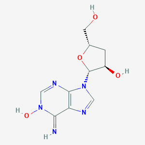 molecular formula C10H13N5O4 B082126 Adenosine, 3'-deoxy-, 1-oxide CAS No. 10385-57-6