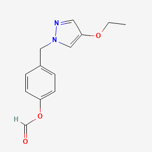 4-((4-Ethoxy-1H-pyrazol-1-yl)methyl)benzoic acid