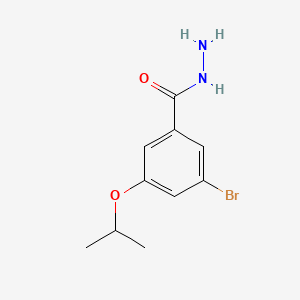 3-Bromo-5-isopropoxybenzohydrazide