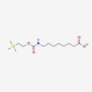 8-(((2-(Trimethylsilyl)ethoxy)carbonyl)amino)octanoic acid
