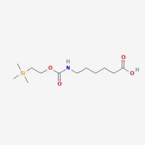6-(2-Trimethylsilanyl-ethoxycarbonylamino)-hexanoic acid