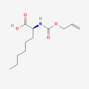 (S)-2-(((Allyloxy)carbonyl)amino)octanoic acid