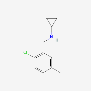 N-(2-Chloro-5-methylbenzyl)cyclopropanamine